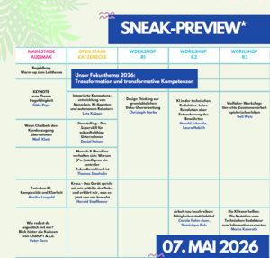 Vorabprogramm tekom-Festival 2026